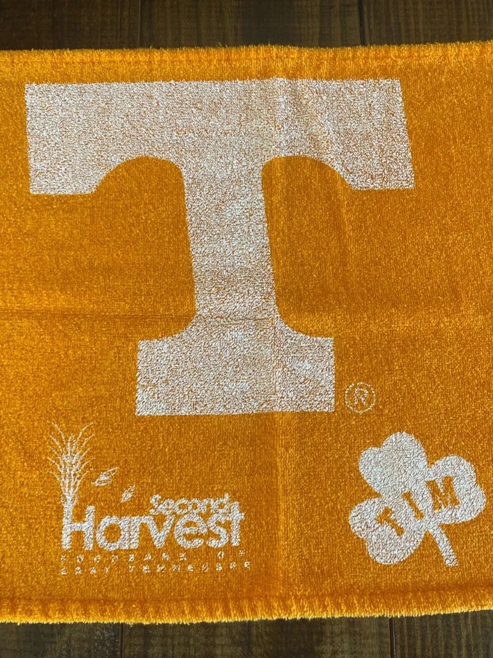 Iconic Orange Tennessee Volunteers Rally Hand Towel With The Block 